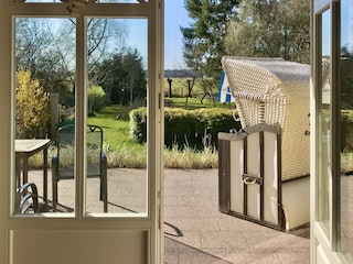 Blick auf die Zerrasse