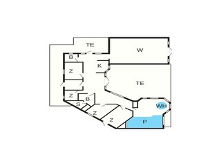 Ferienhaus Sømarken Grundriss 25