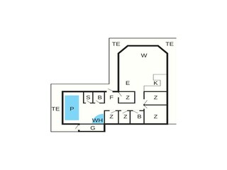 Ferienhaus Hejlsminde Grundriss 2