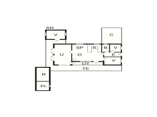 Casa de vacaciones Tuse Næs Plano de planta 4