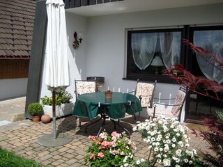 Terrasse zur alleinigen Nutzung