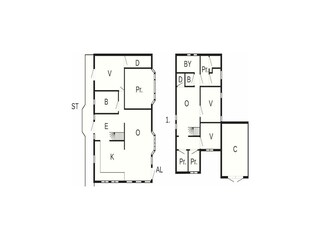 Vakantiehuis Lysekil Grondplan 6