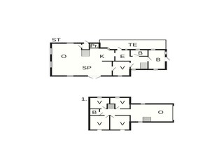 Vakantiehuis Als Grondplan 59