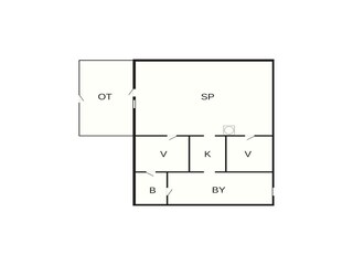 Casa per le vacanze Malling Pianta del piano 23