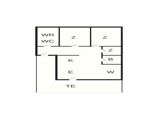 Vakantiehuis Welt Grondplan 12