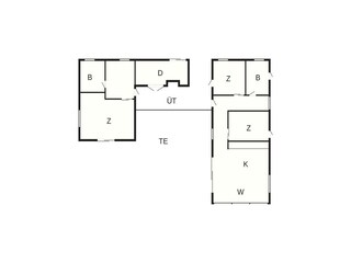 Ferienhaus Gjerrild Nordstrand Grundriss 3