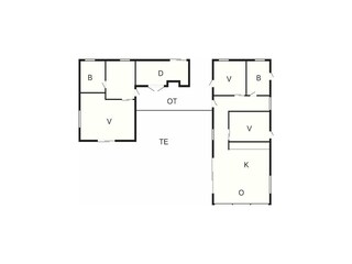 Holiday house Gjerrild Nordstrand Floor Plan 3