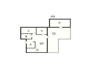Maison de vacances Højby Plan d'étage 51