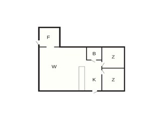 Vakantiehuis Hals Grondplan 2