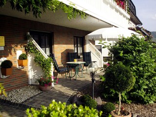 Auf der Terrasse