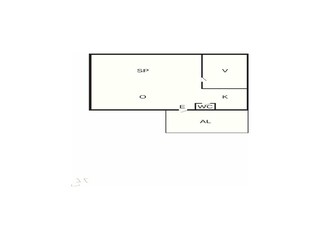 Vakantiehuis Mönsterås Grondplan 62