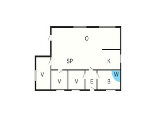 Maison de vacances Otterup Plan d'étage 58