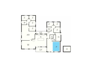 Ferienhaus Virksund Grundriss 5