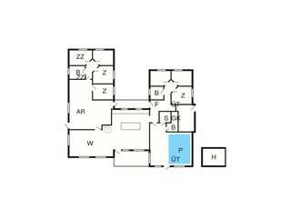 Ferienhaus Virksund Grundriss 4