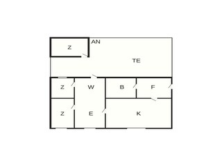 Ferienhaus Otterup Grundriss 55