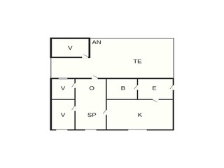 Casa de vacaciones Otterup Plano de planta 20
