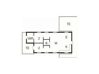 Maison de vacances Gilleleje Plan d'étage 54