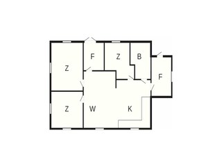 Vakantiehuis Verum Grondplan 33