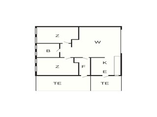Casa de vacaciones Sønderballe Plano de planta 4