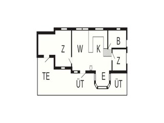 Ferienhaus Hovborg Grundriss 2
