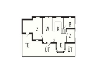 Vakantiehuis Hovborg Grondplan 53