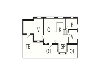 Vakantiehuis Hovborg Grondplan 41