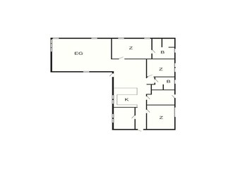 Ferienhaus Gjerrild Nordstrand Grundriss 2