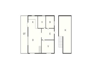 Vakantiehuis Eskebjerg Grondplan 24