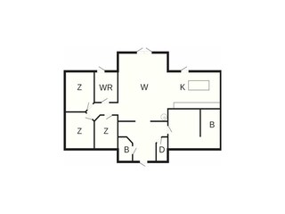 Vakantiehuis Ulricehamn Grondplan 26