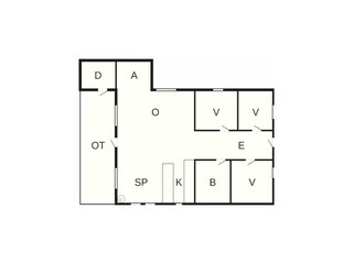Ferienhaus Virksund Grundriss 2