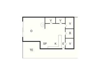 Ferienhaus Rødhus Grundriss 41