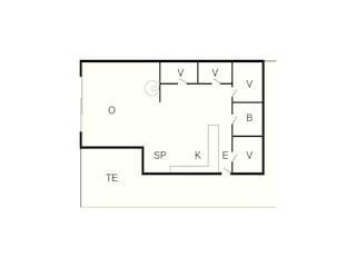 Maison de vacances Rødhus Plan d'étage 41