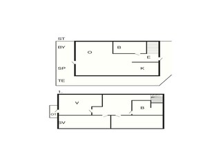 Vakantiehuis Europa Grondplan 8