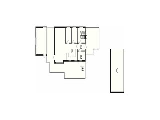 Vakantiehuis Humlum Grondplan 10