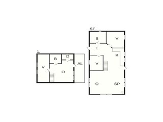 Vakantiehuis Welt Grondplan 38