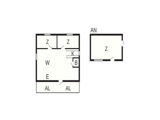 Vakantiehuis Torsby Grondplan 36