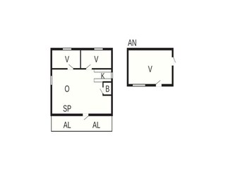 Vakantiehuis Torsby Grondplan 37