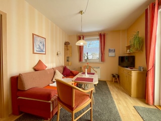 Ferienwohnung Teichblick (Wohnzimmer)