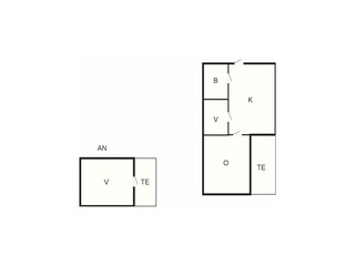 Vakantiehuis Mönsterås Grondplan 6