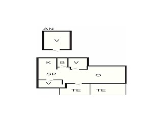 Maison de vacances Liseleje Plan d'étage 42