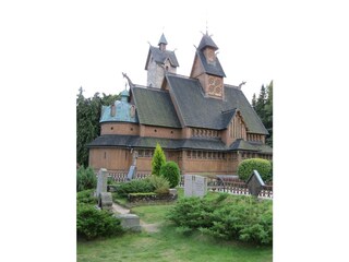 Die Kirche Wang im polinschen Riesengebirge
