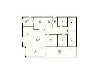 Ferienhaus Humlum Grundriss 32