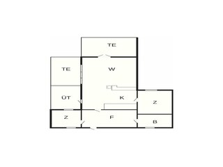 Ferienhaus Vaeggerløse Grundriss 14