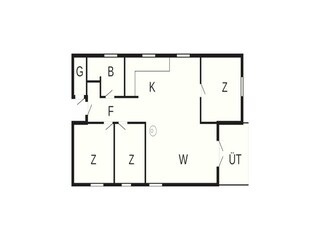 Casa per le vacanze Løkken Pianta del piano 46