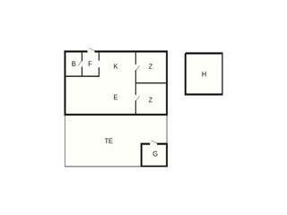 Casa de vacaciones Bork Havn Plano de planta 3
