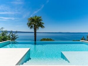 NEW! Seaview Villa ABA with 38sqm heated infinity pool, 4 bedrooms, Media room, 150m from sea