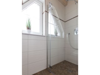 begehbare Dusche im OG FeWo Hiddenseeblick