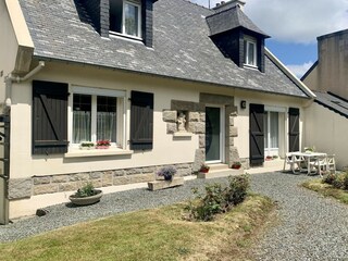 Maison de vacances Plougonven Enregistrement extérieur 2