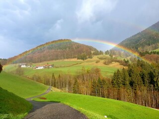Regenbogen übern Jagerlehen