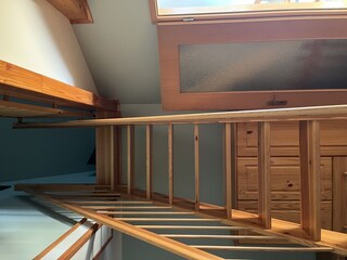Raumspartreppe zum Schlafboden (4. Schlafzimmer)
